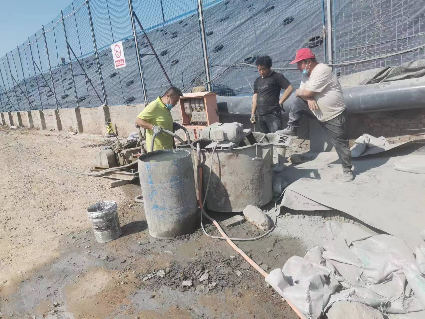 北湖袖阀管注浆